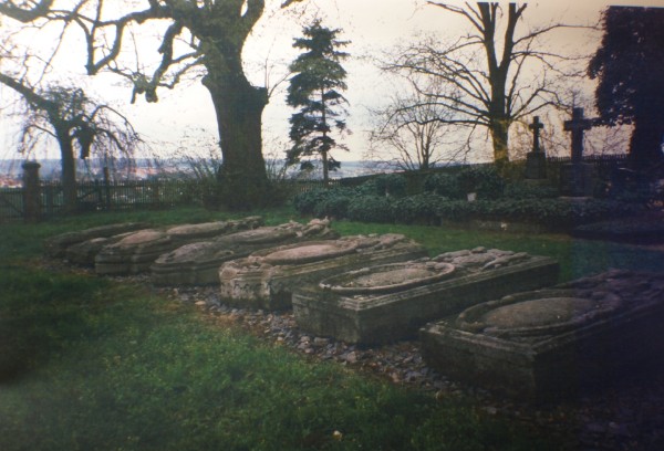 Unsere Vorfahren direkter Linie: Gräber der alten hessischen Papiermacherfamilie Scheurman auf dem Schützeberg bei Wolfhagen